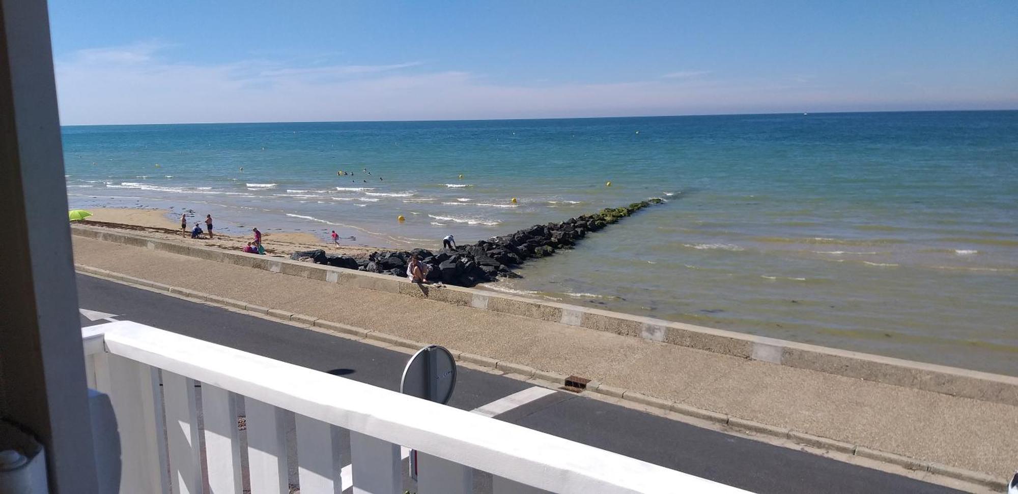 Vue Exceptionnelle En Front De Mer, 8 Personnes Ver-sur-Mer Kültér fotó